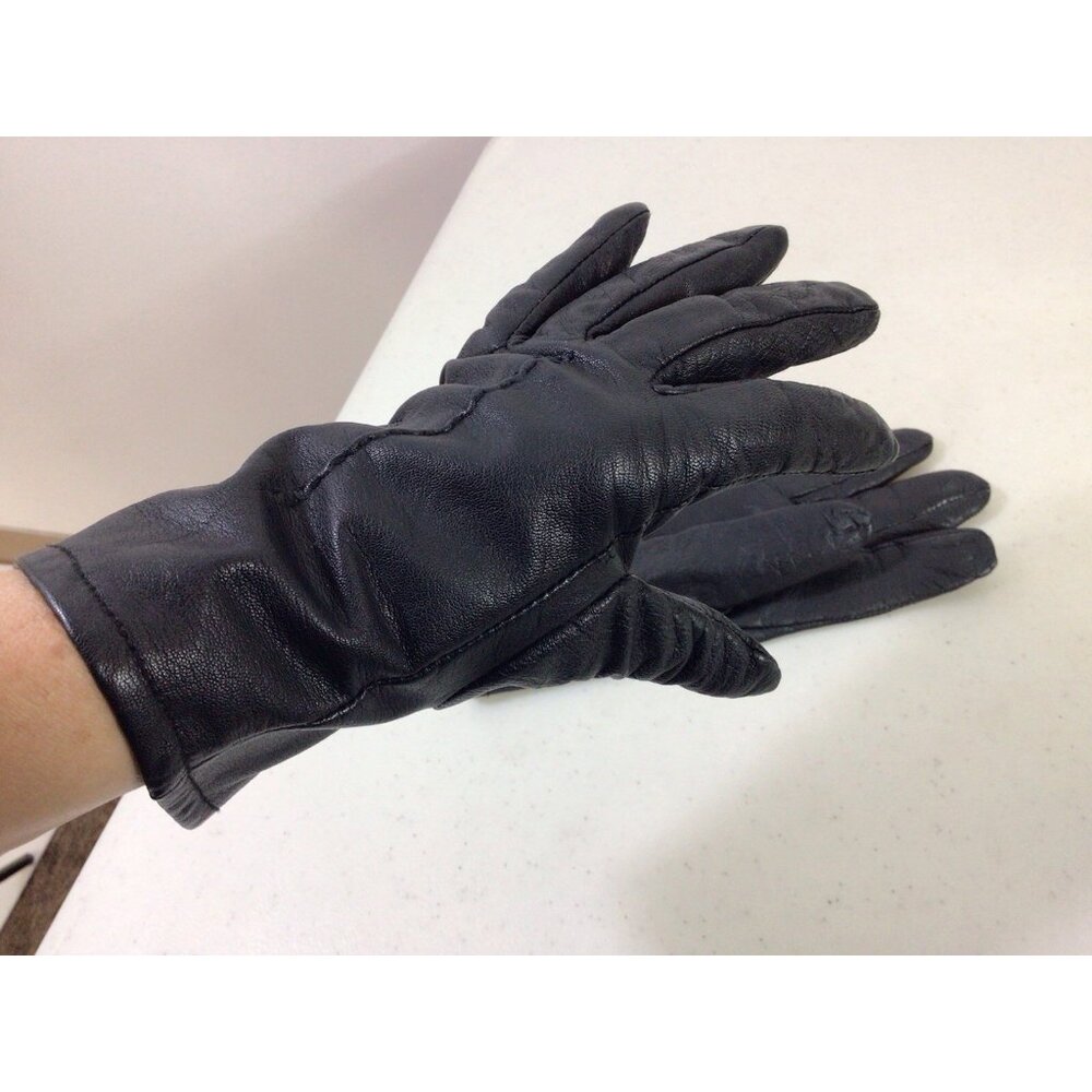 Perrin Leather Driving Gloves Womens Medium